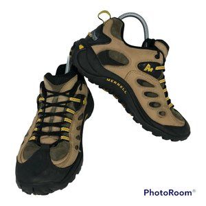 Merrell Men's Reflex Birch Yellow Hiking Shoes 10497 Size 7.5